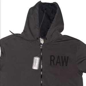 G-Star Raw Mens Art Hooded Vest SW